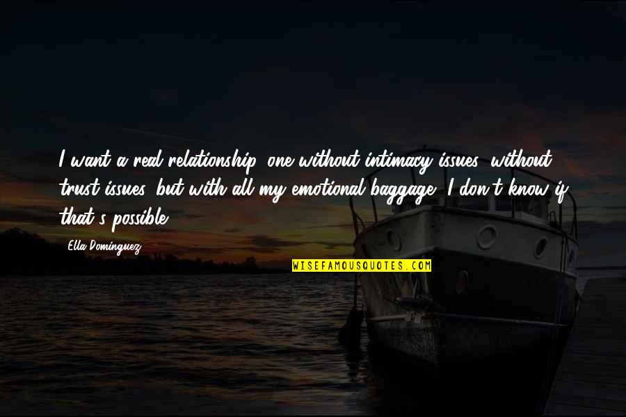 I want a real relationship quotes