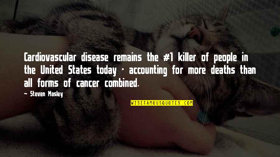 1-Nov Quotes By Steven Masley: Cardiovascular disease remains the #1 killer of people