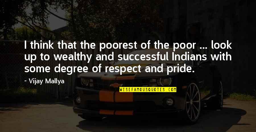 1758878bmyp Quotes By Vijay Mallya: I think that the poorest of the poor