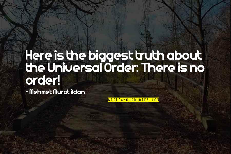 38 Baby Quotes By Mehmet Murat Ildan: Here is the biggest truth about the Universal