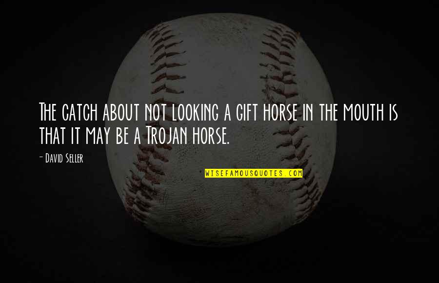 4th Grader Quotes By David Seller: The catch about not looking a gift horse