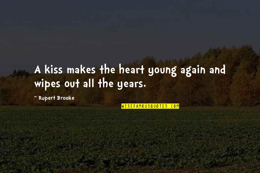 A Christmas Carol Stave One Key Quotes By Rupert Brooke: A kiss makes the heart young again and