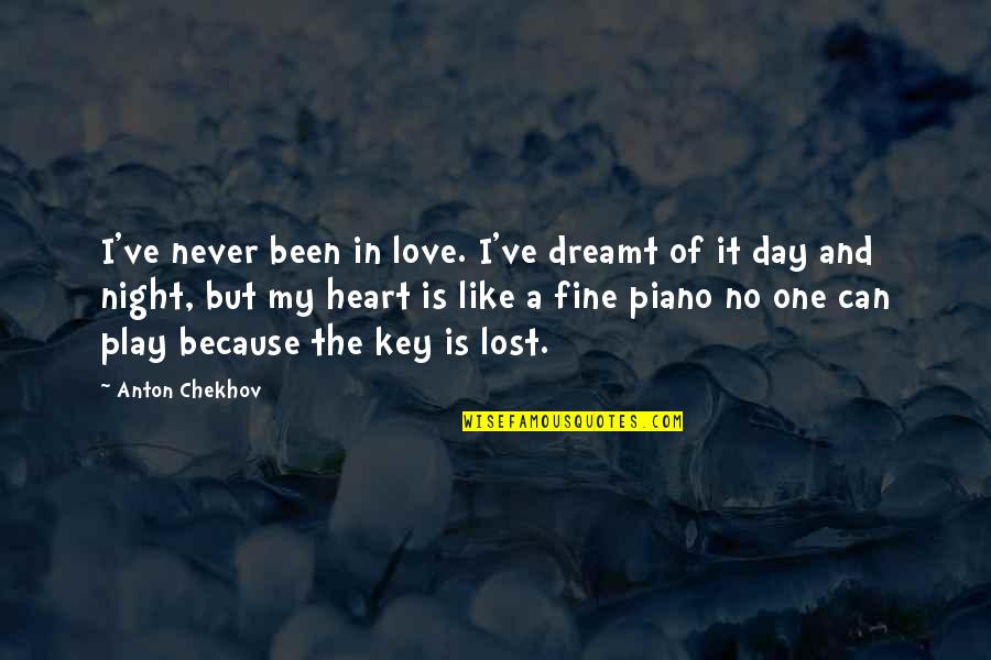 A Lost One Quotes By Anton Chekhov: I've never been in love. I've dreamt of