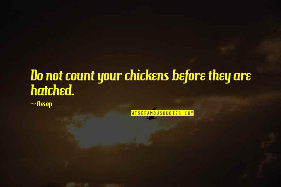 Acuff Tax Service Quotes By Aesop: Do not count your chickens before they are