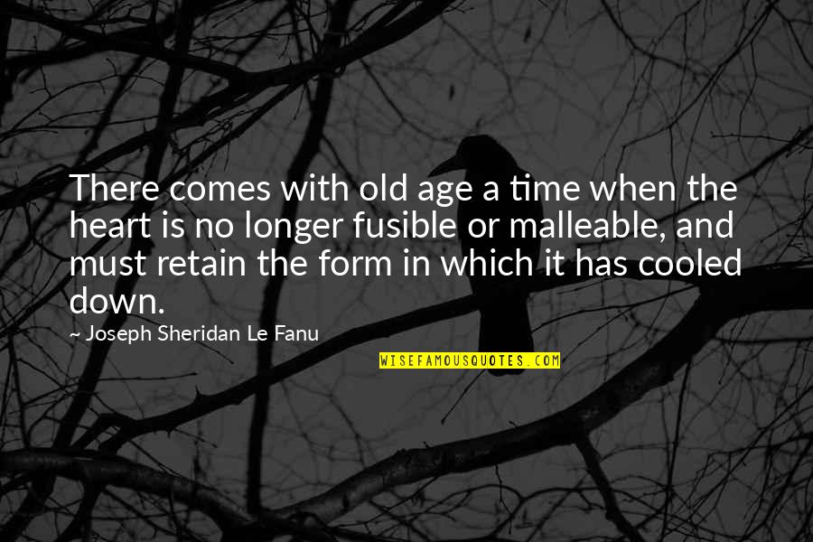 Age Old Quotes By Joseph Sheridan Le Fanu: There comes with old age a time when