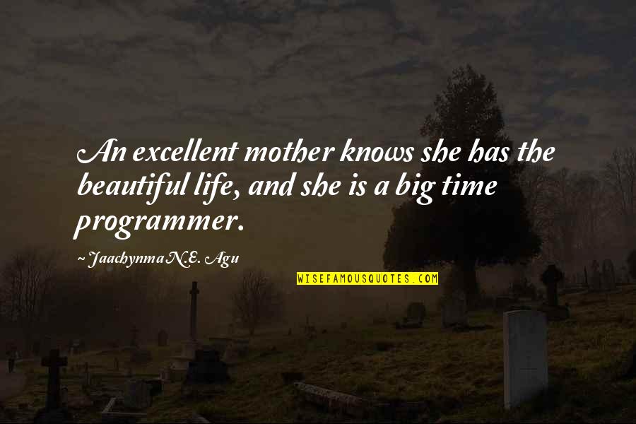 Agu Jaachynma N E Quotes By Jaachynma N.E. Agu: An excellent mother knows she has the beautiful