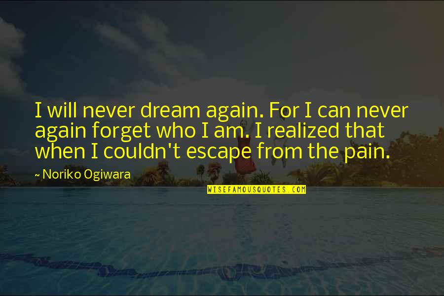 Alfarero En Quotes By Noriko Ogiwara: I will never dream again. For I can