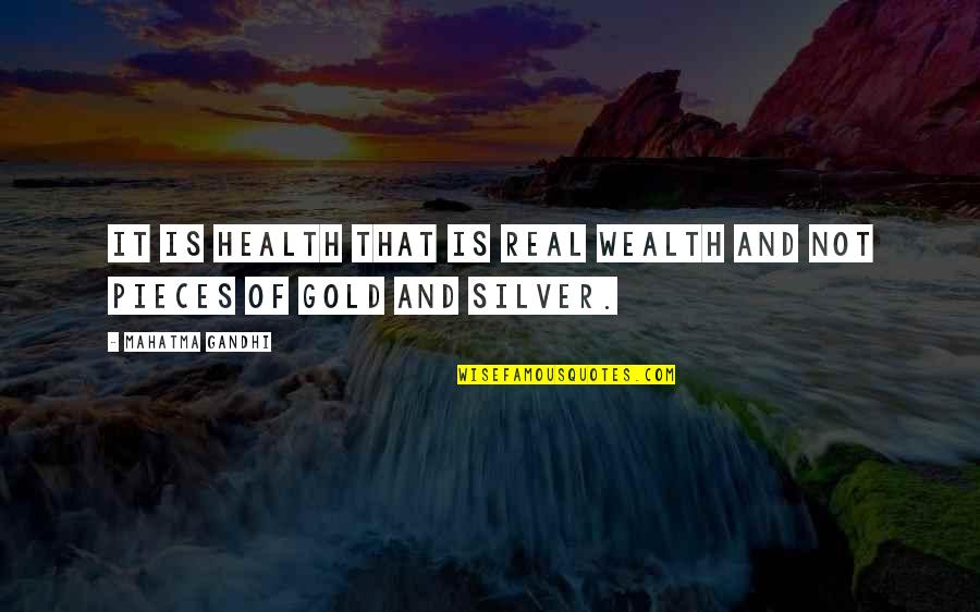 Alice S Adventures In Wonderland Quotes By Mahatma Gandhi: It is health that is real wealth and