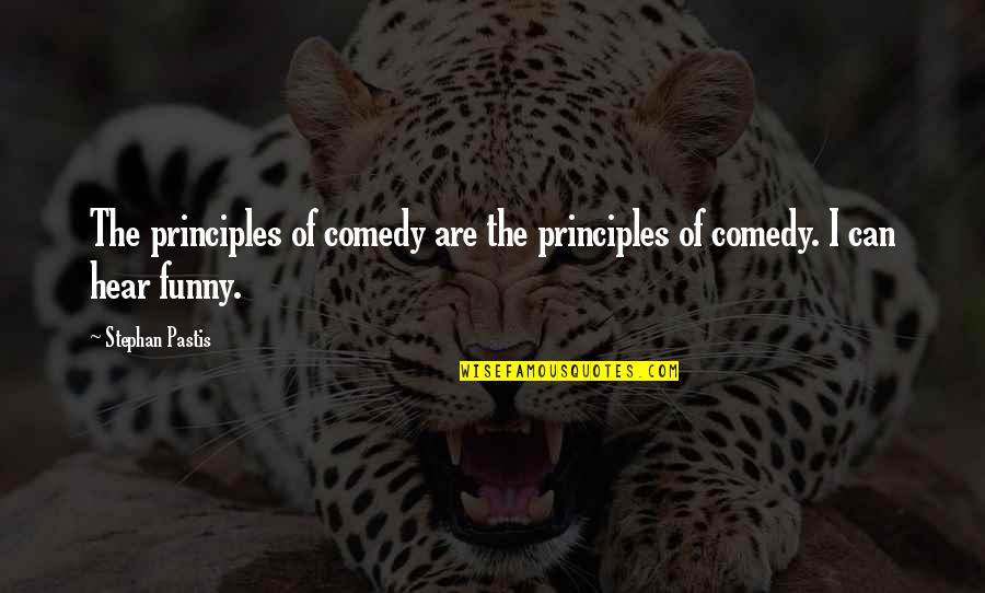 Ambwene Mwasongwe Quotes By Stephan Pastis: The principles of comedy are the principles of