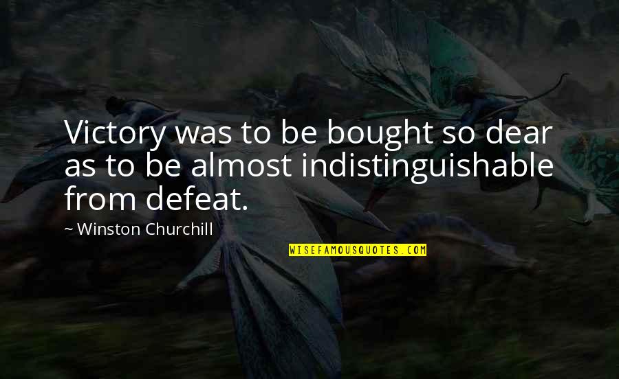 Amc 100 Greatest Movie Quotes By Winston Churchill: Victory was to be bought so dear as