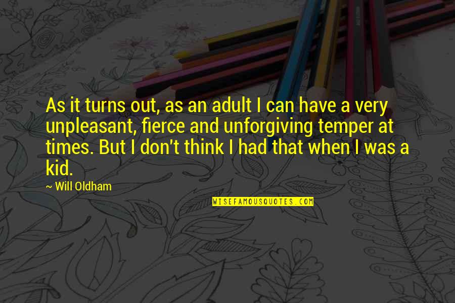 American Short Quotes By Will Oldham: As it turns out, as an adult I