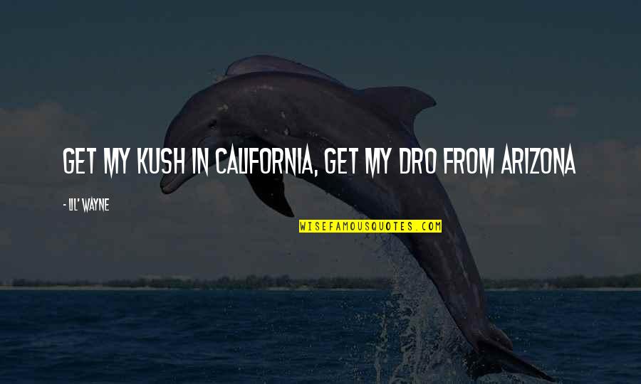 Ankha Animal Crossing Quotes By Lil' Wayne: Get my kush in California, Get my dro