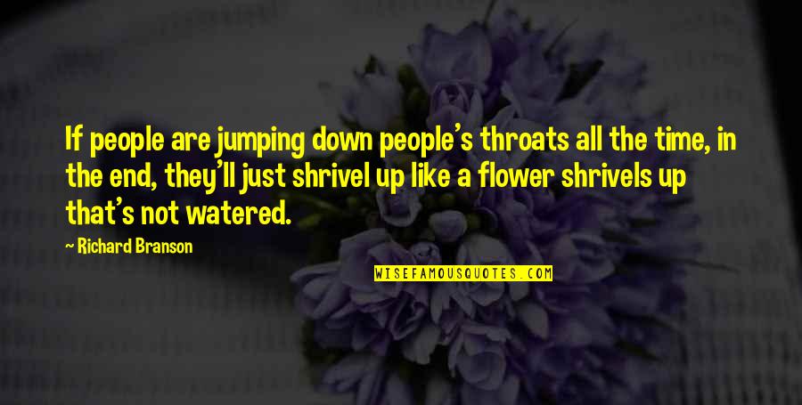 Anti Radiation Eyeglasses Quotes By Richard Branson: If people are jumping down people's throats all