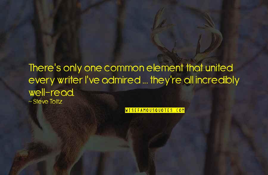 Arbitrarias Definicion Quotes By Steve Toltz: There's only one common element that united every