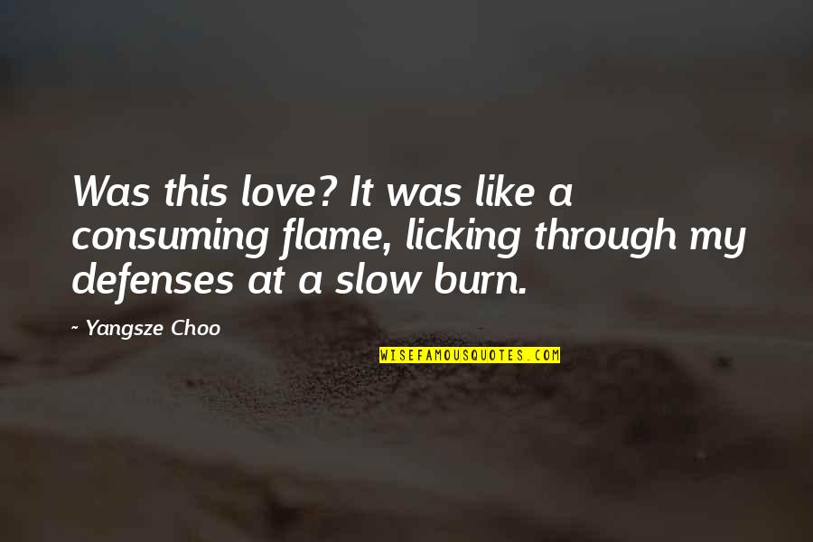 Asemanator Sinonim Quotes By Yangsze Choo: Was this love? It was like a consuming