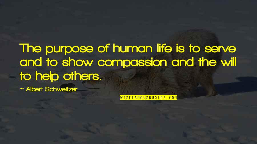 Awesome Inspirational Good Morning Quotes By Albert Schweitzer: The purpose of human life is to serve