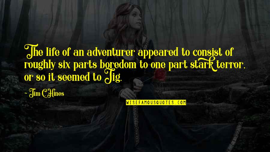 Awesome Sisters Quotes By Jim C. Hines: The life of an adventurer appeared to consist