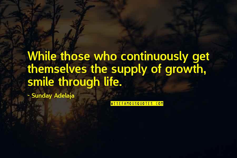 Barfing Meme Quotes By Sunday Adelaja: While those who continuously get themselves the supply