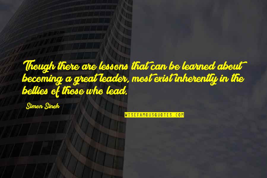 Bartelli Garden Quotes By Simon Sinek: Though there are lessons that can be learned