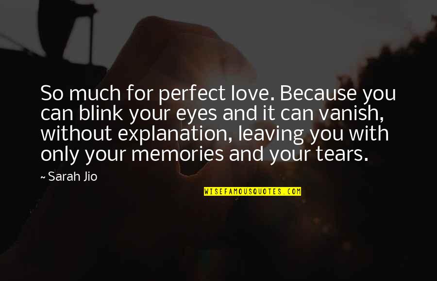 Because Without You Quotes By Sarah Jio: So much for perfect love. Because you can