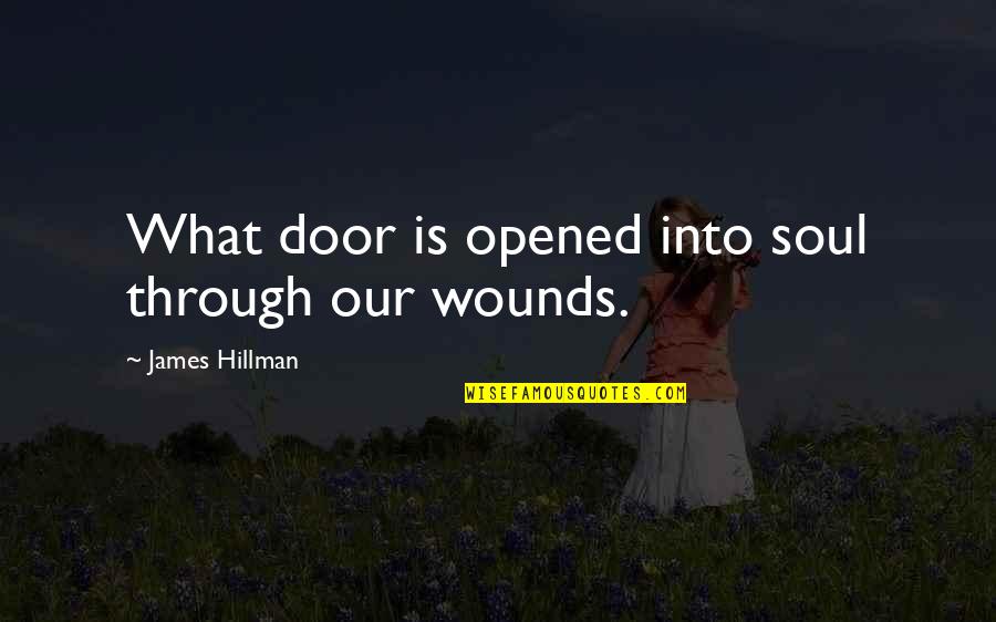 Being Confident And Single Quotes By James Hillman: What door is opened into soul through our