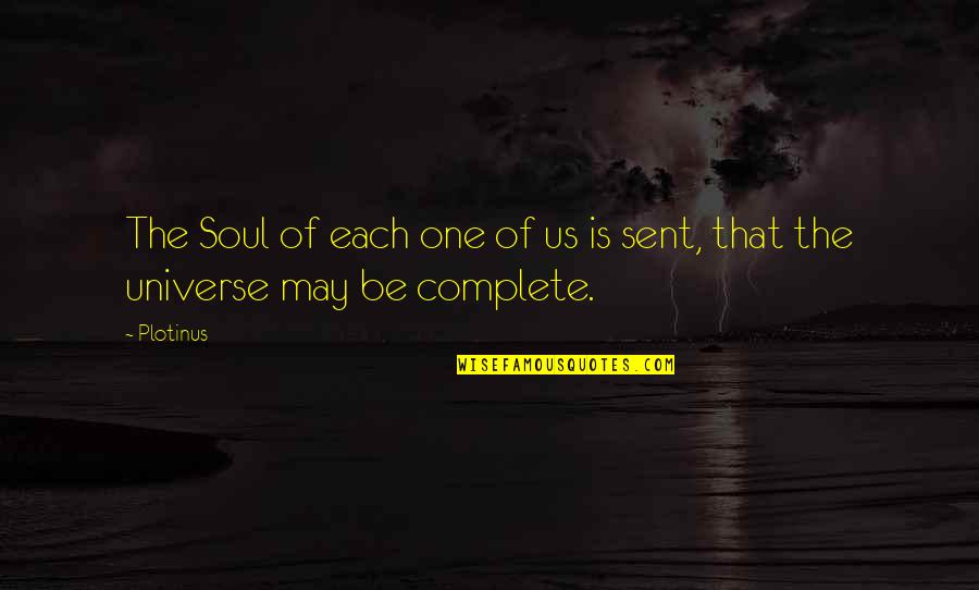 Being Thankful For Your Mom Quotes By Plotinus: The Soul of each one of us is