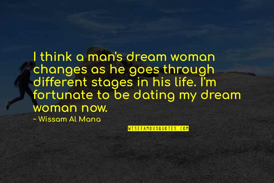 Bertolucci Films Quotes By Wissam Al Mana: I think a man's dream woman changes as