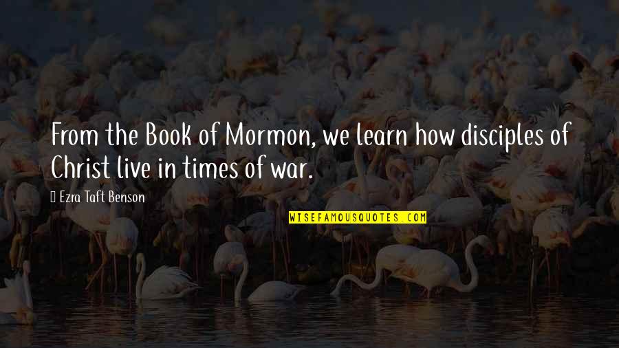 Best Book Of Mormon Quotes By Ezra Taft Benson: From the Book of Mormon, we learn how