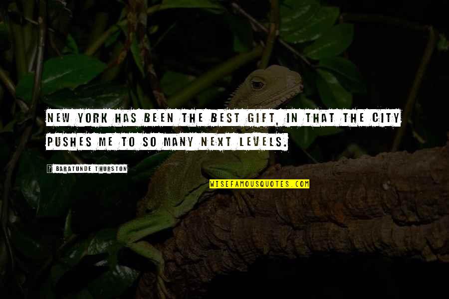 Best Gift Quotes By Baratunde Thurston: New York has been the best gift, in