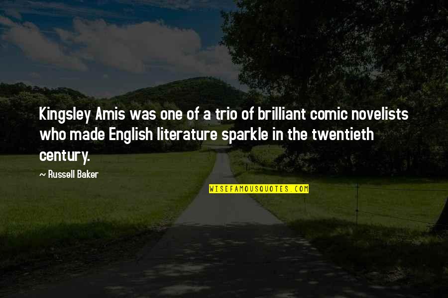 Best Trio Quotes By Russell Baker: Kingsley Amis was one of a trio of