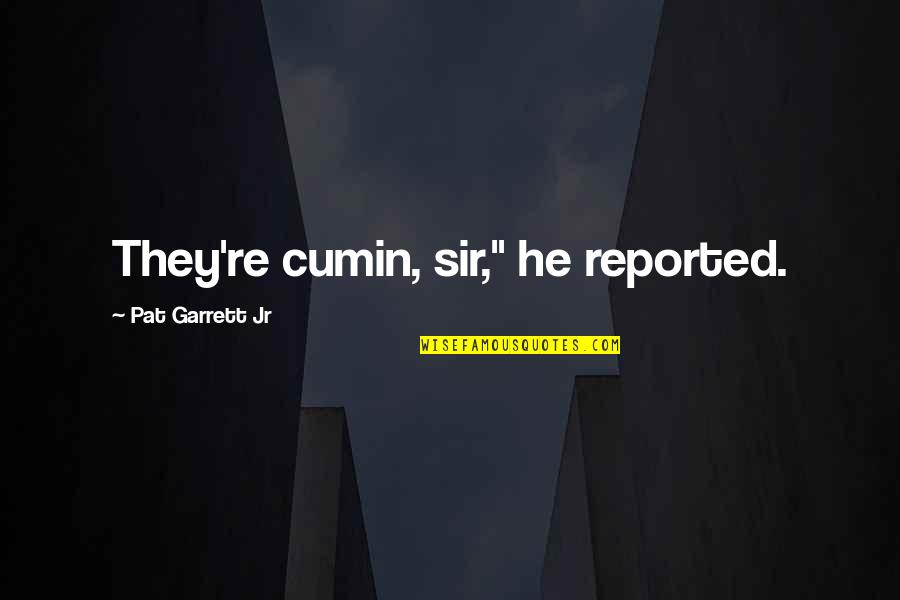 Bizarro Flash Quotes By Pat Garrett Jr: They're cumin, sir," he reported.
