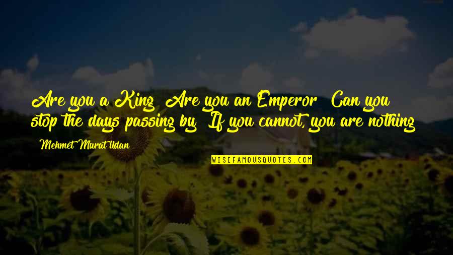 Blackadder Sense Quotes By Mehmet Murat Ildan: Are you a King? Are you an Emperor?