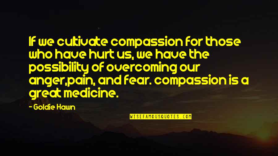 Boze Wheels Quotes By Goldie Hawn: If we cultivate compassion for those who have