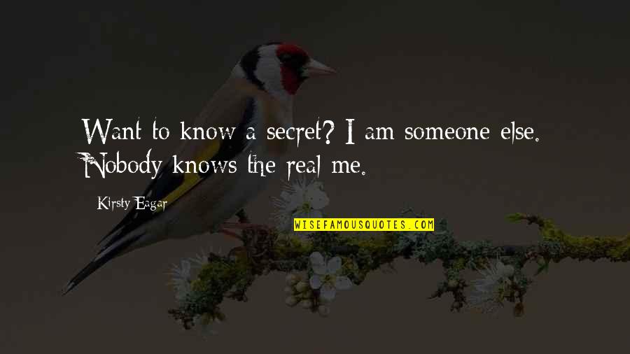 Brickler Financial Quotes By Kirsty Eagar: Want to know a secret? I am someone