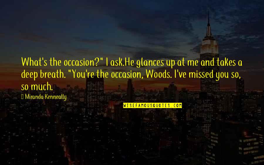 Brothers In Urdu Quotes By Miranda Kenneally: What's the occasion?" I ask.He glances up at