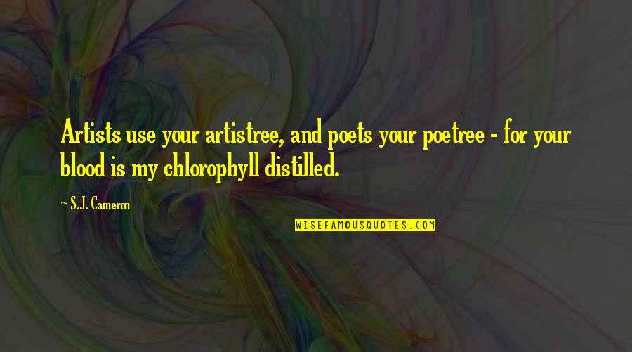 Buckling Down Quotes By S.J. Cameron: Artists use your artistree, and poets your poetree