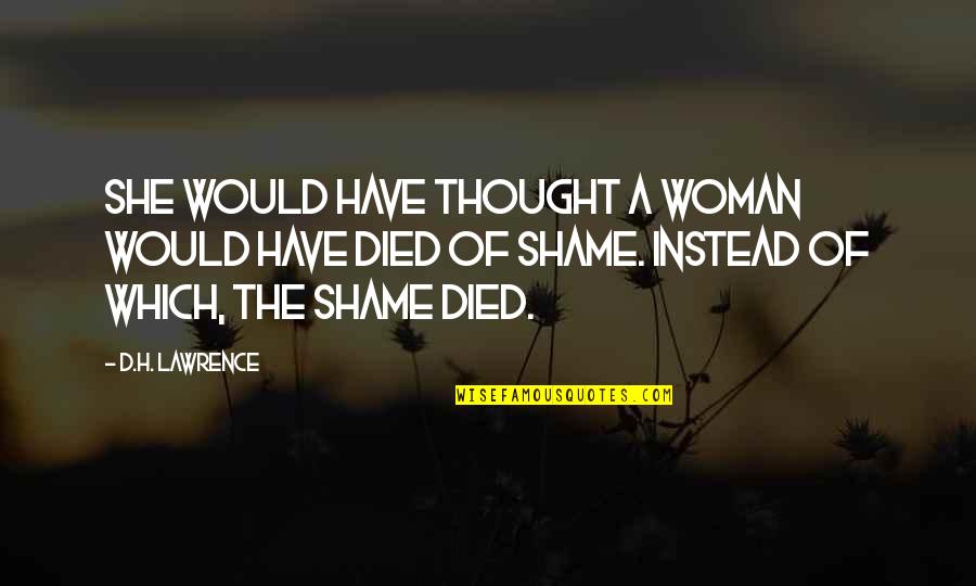 Bumbles The Abominable Snowman Quotes By D.H. Lawrence: She would have thought a woman would have