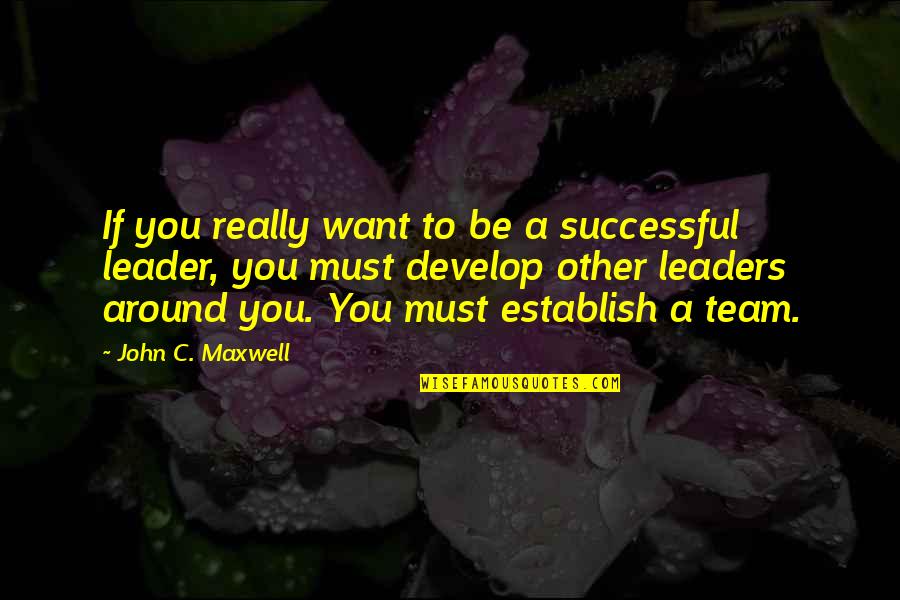 Bzu Admission Quotes By John C. Maxwell: If you really want to be a successful