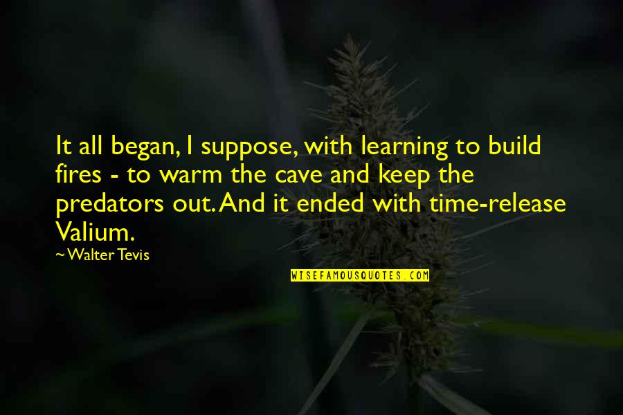 Cantine Scolaire Quotes By Walter Tevis: It all began, I suppose, with learning to