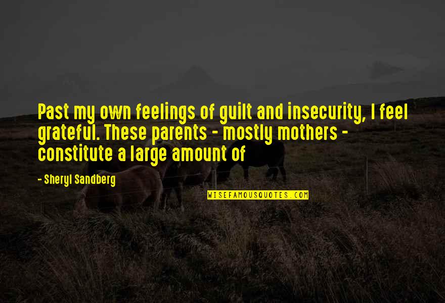 Carthaginian Soldier Quotes By Sheryl Sandberg: Past my own feelings of guilt and insecurity,