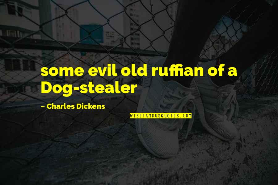 Caseworkers Texas Quotes By Charles Dickens: some evil old ruffian of a Dog-stealer