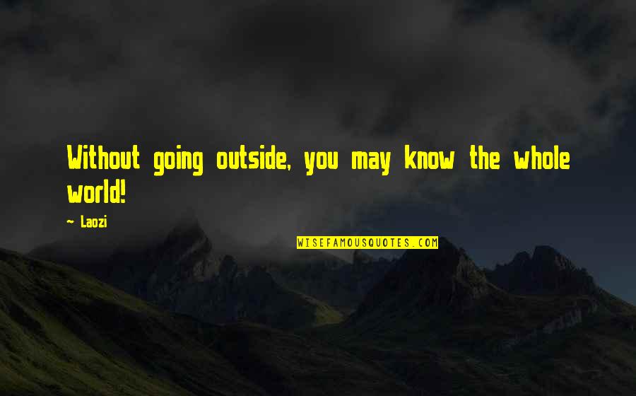 Catarrhine Clade Quotes By Laozi: Without going outside, you may know the whole