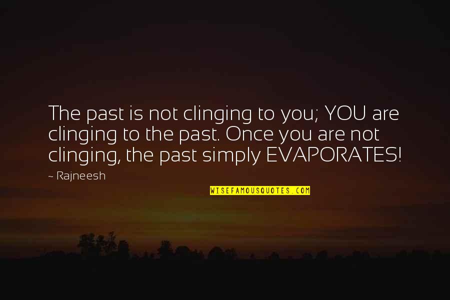 Cheeatow Name Quotes By Rajneesh: The past is not clinging to you; YOU