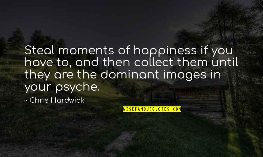 Chris Hardwick Quotes By Chris Hardwick: Steal moments of happiness if you have to,