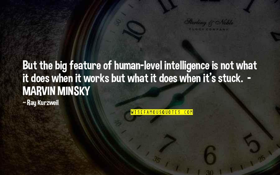 Circonferenza Della Quotes By Ray Kurzweil: But the big feature of human-level intelligence is
