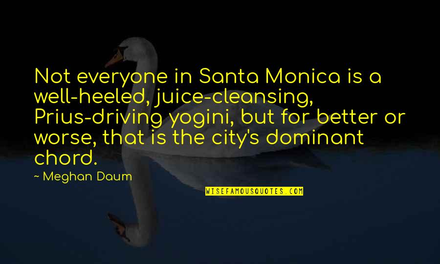 Como T C3 Ba Quotes By Meghan Daum: Not everyone in Santa Monica is a well-heeled,