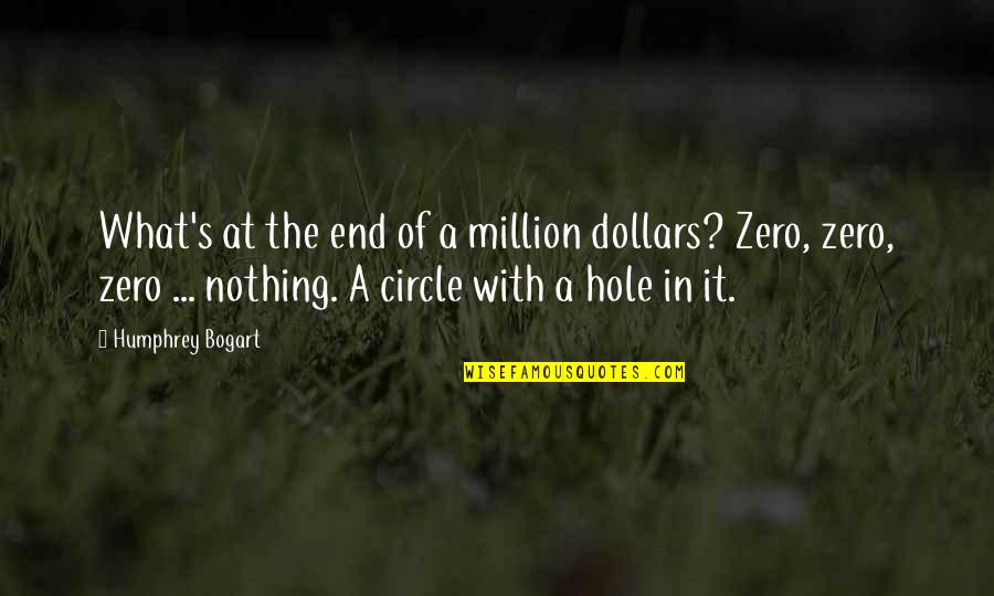 Conall Normal People Quotes By Humphrey Bogart: What's at the end of a million dollars?