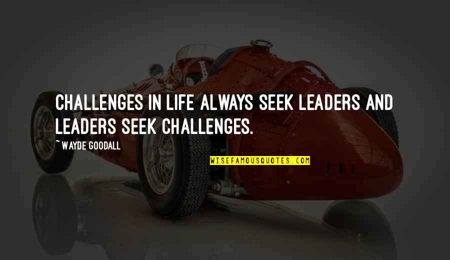 Cooperman Stock Quotes By Wayde Goodall: Challenges in life always seek leaders and leaders