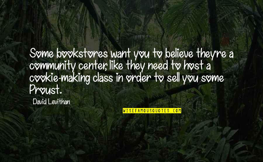 Cute Balloon Girl Quotes By David Levithan: Some bookstores want you to believe they're a