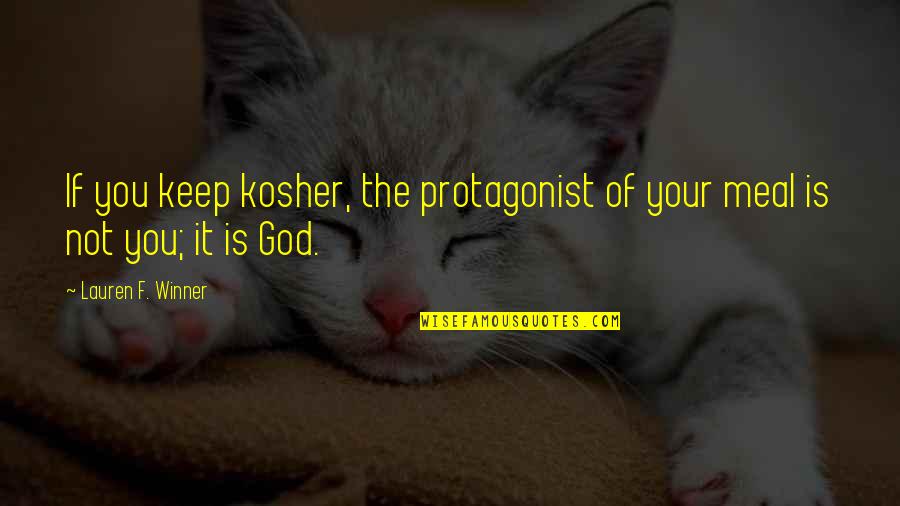 Dante Gabriel Rossetti Quotes By Lauren F. Winner: If you keep kosher, the protagonist of your